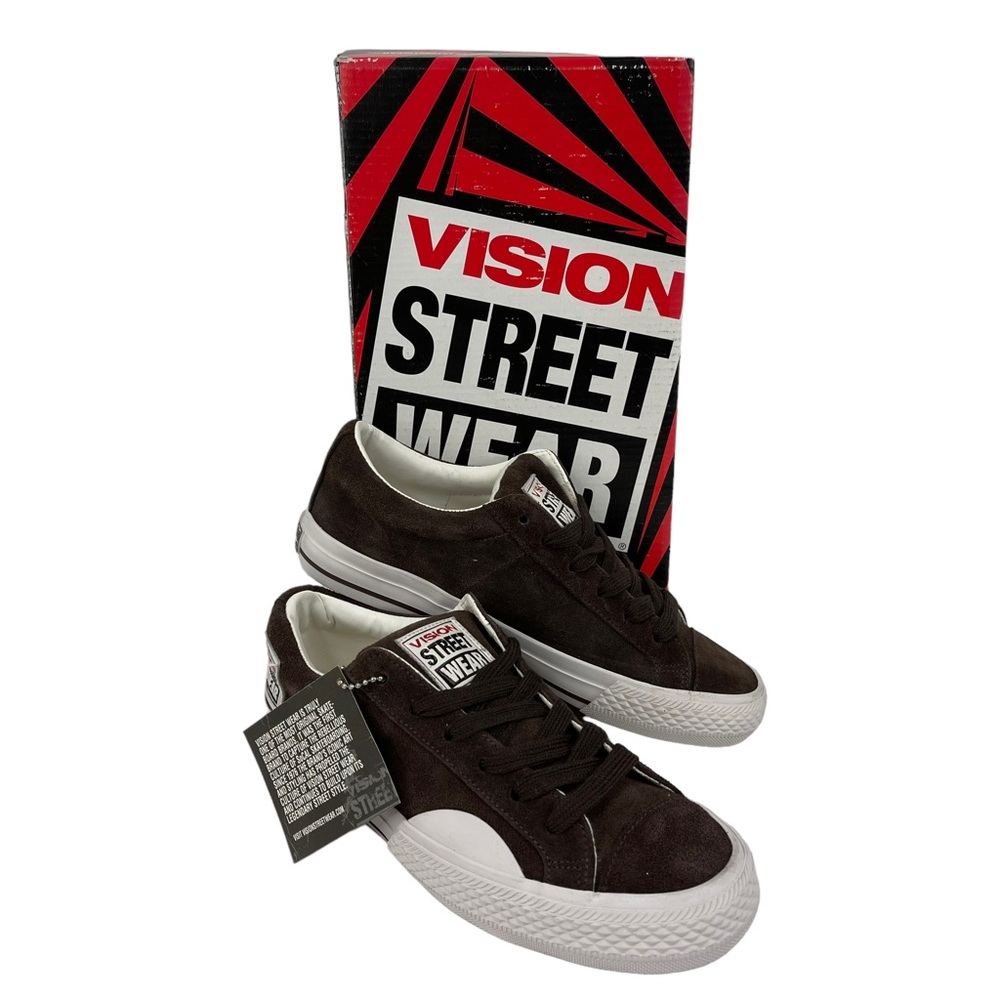 Vision Street Wear Womens Suede Lo Skate Sneaker
